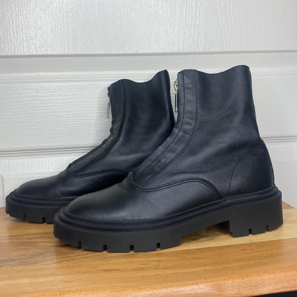 Zara Zipper Boots